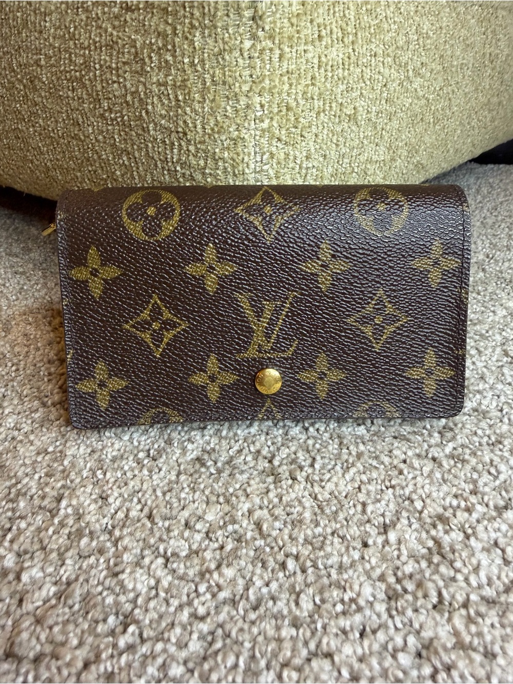 Louis Vuitton Vintage Monogram Porte-Monnaie Trésor Bifold Wallet